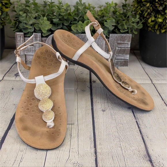Vionic Lizbeth T-strap Orthotic Sandal - Picture 1 of 11